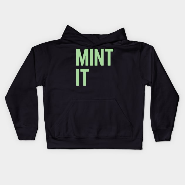 Mint It Kids Hoodie by A Magical Mess